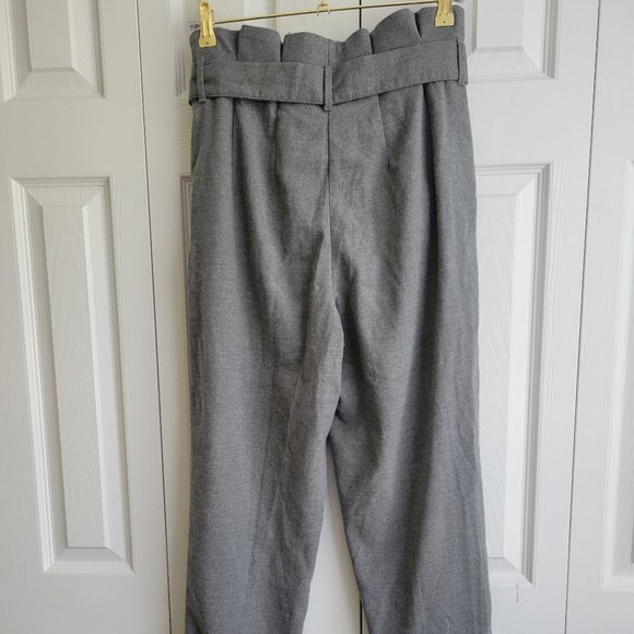 H&M Gray paperbag trousers - Picture 5 of 6